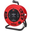 Faithfull Power Plus XP03-E1 Open Cable Reel 240V 20m 13A 4 Socket 1.25mm Cable