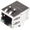 Złącze RJ45 Żeński Złącze RJ45 Przewlekany Halo Electronics, 90°