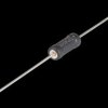 2CS-1K0-J wirewound resistor, axial, 3 W, 1 kOhm, 5