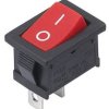 PRZEŁĄCZNIK 230V CZERWONY ON-OFF KCD1-101 BISTABILNY