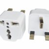 Przejście AC gniazdo uniwersalne - wtyk angielski