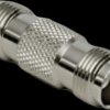 Coaxial adapter, 50 Ω, TNC socket to TNC socket, straight, 0405073