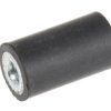 Podstawka antywibracyjna M4 średnica 10mm wysokość całkowita 17mm Nóżka sprężysta żeńska