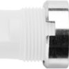 4 mm socket, screw connection, mounting Ø 12.2 mm, CAT III, white, SEB 6445 NI / WS