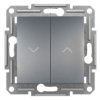 ASFORA Wyłącznik żaluzjowy stal EPH1300562 SCHNEIDER ELECTRIC