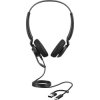 Jabra 4099-419-269 Engage 40 Corded On-ear Stereo Headset Black Noise Cancelling