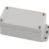 Obudowa ogólnego użytku Poliwęglan szerokość zew. 50 mm długość zew. 95 mm wys. zew. 40 mm Hammond IP65 Jasnoszary