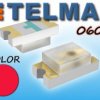 Dioda LED SMD 0603 komplet 10szt czerwona