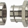 Straight hose screw fitting, M16, 12 mm, brass, nickel-plated, IP40, metal, (L) 23 mm, 166-30301