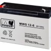 MWS 6-12 akumulator żelowy AGM 6V / 12Ah
