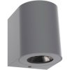 Nordlux 49701010 Canto 2 LED Wall Light 12W Grey Indoor/Outdoor Use