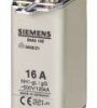 Siemens 3NA3124 Bezpiecznik użytkowy Rozmiar bezpiecznika = 1 80 A 500 V 3 szt.