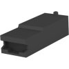 Insulating sleeve for 6.35 mm, 1 pole, nylon, UL 94V-0, black, 341300-9