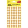 Avery-Zweckform 3178 Sticky Dots Ø 8mm Fluorescent Orange Permanent 416 pcs