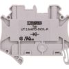 Złączka szynowa elementów kontrolnych 2-przewodowa 2,5mm2 szara UT 2,5-MTD-DIO/L-R 3064137 /50szt./