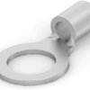 Uninsulated ring cable lug, 2.62-6.64 mm², AWG 12 to 10, 8.3 mm, M8, metal, 35773