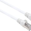 Kabel sieciowy Intellinet z surowym kablem Cat7 S / FTP i wtyczką Cat6a 100% miedź LS0H 15m biały