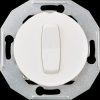 WDE011021 RENOVA universal switch with central plate, white