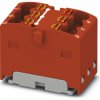 Distribution block, push-in connection, 0.14-2.5 mm², 6 pole, 17.5 A, 6 kV, red, 3002877