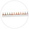 Szyna prądowa typu PIN 3P 16mm2 100A 36 pinów, dzielona izolacja IZS16/3F/36/D 45.290