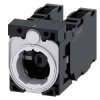 Siemens 3SU1501-1AG00-1LA0 Uchwyt na 3 moduły 2 NO, 2 NC bursztynowy 1 szt.