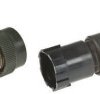 Złącze okrągłe 10-pinowe 22 mm Kabel Wtyk JAE Żeńskie IP67 JN1