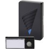 Heidemann 70820 HX Ice Wireless Doorbell Set, LED & Vibration Alert