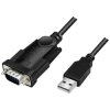 LogiLink AU0048A Adapter USB 2.0 to D-SUB 9-pin 1.5 m Black