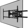 Neomounts WL40-550BL18 Uchwyt ścienny do telewizora 109,2 cm (43