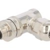 Złącze okrągłe M12 żeńskie kątowe ekranowane 4pin 250V PG7 T4112511041-000
