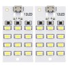 Płytka LED 5730 SMD Micro USB 12 Diod 5V Światło Białe Zimne
