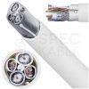 Kabel multimedialny tc’Multikabel 2x UTP kat.5e + 2x RG6 75ohm + 1x FO FTTH 2J SM 9/125 biały TC'EQ