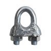 SWG 68017420075 Rope Clip 3mm M4 Galvanised Zinc Steel 50pcs