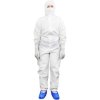 Antistat 600-5007E Disposable Coveralls White Medium Anti-Static Lab Coats