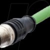 142M1D10010 Connection cable: M12, 4-pin, 1 m