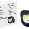 Taśma do nadruku Renkforce RF-LT-D91221 zamiennik Zamiennik DYMO LT - 91221 12 mm Kolor taśmy: biały Kolor nadruku: czar