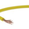 Przewód Instalacyjny H05v-K / Lgy 0,35 500V Żółty Linka Giętka Texsim /100M/