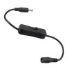 Wyłącznik na kablu DC 2.1/5.5 przełącznik kabel z włącznikiem czarny