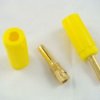 Wtyczka bananowa WB-13 żółta ROHS