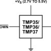 Low Voltage Temperature Sensor Vo=500