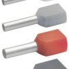 Klauke 87110 Podwójna końcówka, 1 mm² x 10 mm, 1000 szt.