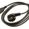Kabel zasilający komputerowy 1,5m, CEE 7/7 - C13