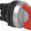 Przełącznik obrotowy BACO L21MH30, 23 mm, 22,3 mm, IP66, 2 x 45°