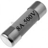 8A bezp. ceram. zwłoczny 10x38mm 500V gG