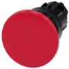 Przycisk grzybkowy 22mm tworzywo czerwony 40mm z samopowrotem SIRIUS ACT 3SU1000-1BD20-0AA0