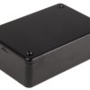 Obudowa ABS szerokość zew. 56 mm długość zew. 85 mm wys. zew. 26 mm Hammond IP54 Czarny