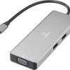 Stacja dokująca USB-C® Renkforce RF-DKS-906 obsługuje 8K@30Hz (1x) / 4K@30Hz (2x)