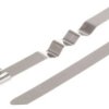 Opaska kablowa 200mm 7,9 mm Stal nierdzewna 316 100 sztuk RS PRO