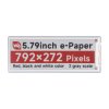 Moduł e-Paper 5,79" 792x272 czarno-czerwono-biały SPI - Waveshare 26891