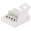 Złączka do taśmy led rgbw 10mm taśma-taśma